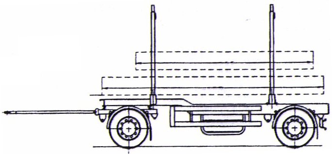 Oplenový přívěs A125